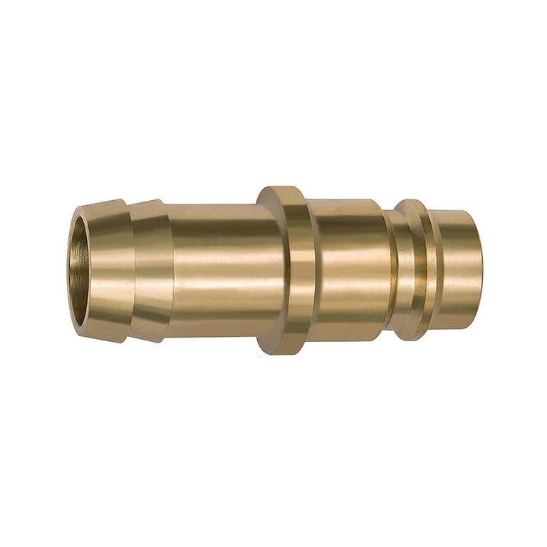 Riegler 142170 Einstecktülle für Kupplungen NW 19, Messing blank, Tülle LW 25