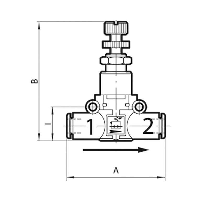 Riegler 106741 Druckregler »lineonline«, Schlauch-Schlauch, für Schlauch-Ø 6 mm - Bild 2