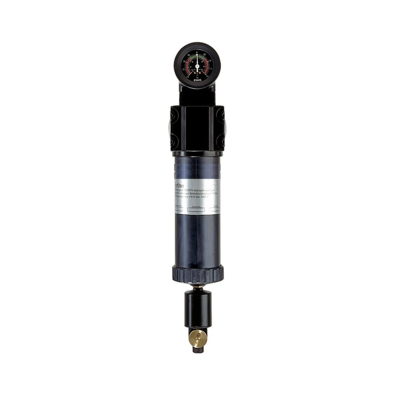 Riegler 101565 Mikrofilter mit Differenzdruckmanometer, 0,01 µm, G 1 1/4 - Bild 1