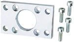 Riegler 106274 Front- oder Bodenflansch, ISO 15552, ISO 21287, Kolben-Ø 125 - Bild 1