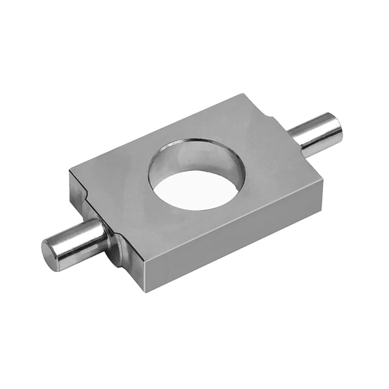Riegler 156769 Schwenkbefestigung, ISO 6432, Kolben-Ø 8-10, Stahl verzinkt