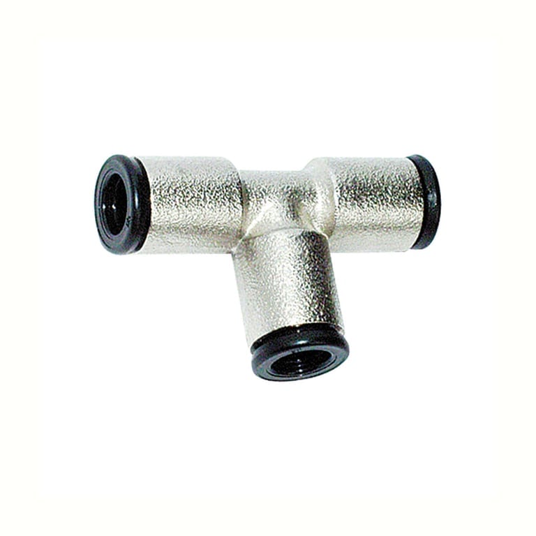 Riegler 115943 T-Verbinder »value line«, für Schlauch-Außen-Ø 6 mm, MS vern. - Bild 1