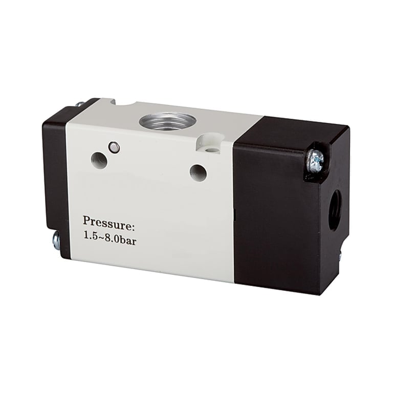 Riegler 116044 3/2-Wegeventil, pneumatisch »3A«, monostabil, NC, G1/4, 1300l/min - Bild 1
