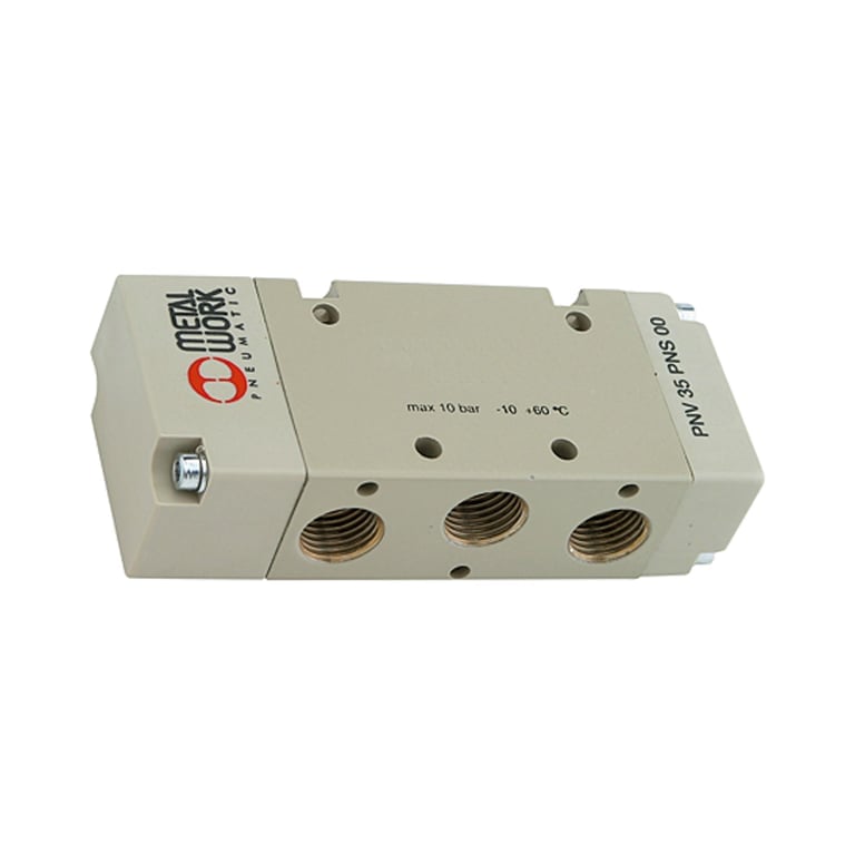 Riegler 106504 5/2-Wegeventil, pneumatisch, bistabil, Anschluss G 1/8 - Bild 1