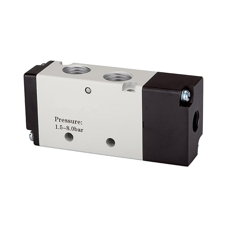 Riegler 116052 5/2-Wegeventil, pneumatisch, »4A«, monostabil, M5 - Bild 1