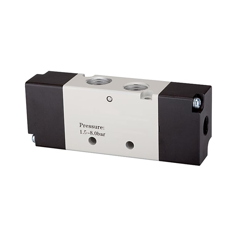 Riegler 116064 5/2-Wegeventil, pneumatisch, »4A«, bistabil, G 3/8 - Bild 1
