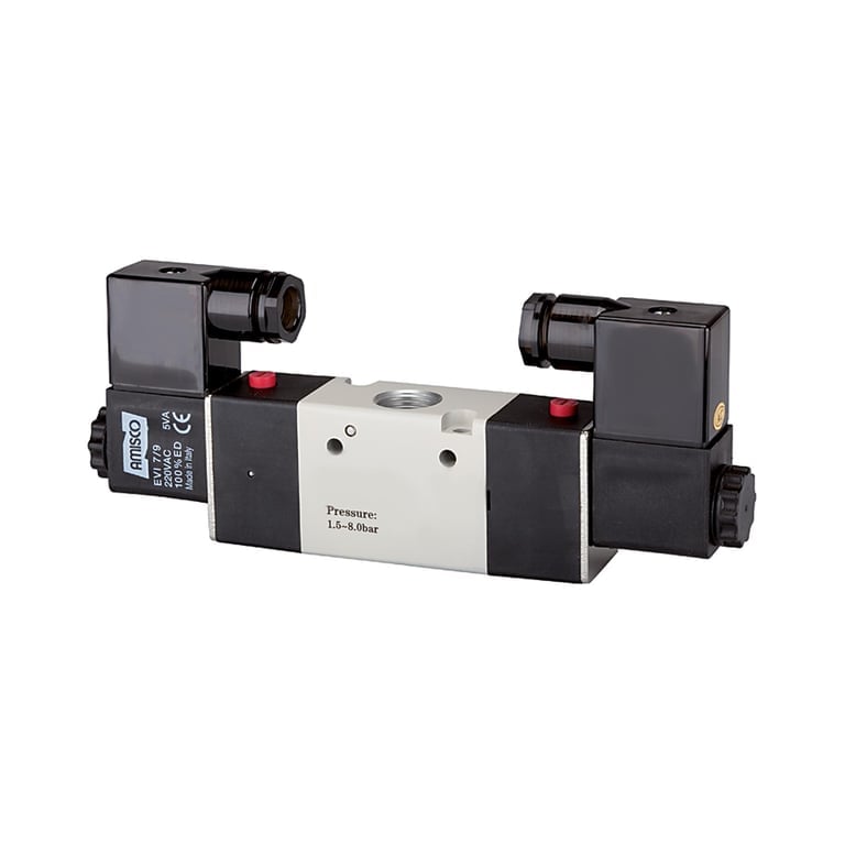 Riegler 116121 3/2-Wegeven elektrop. »3V«, bista., G 1/4, 230V, 50 Hz, 1300l/min - Bild 1