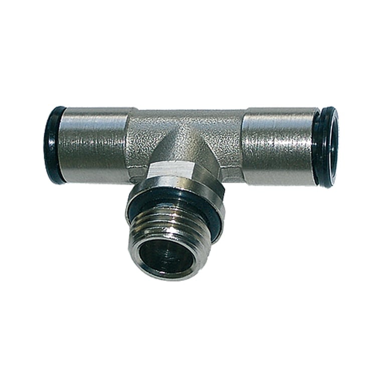 Riegler 116216 T-Einschraubverschr. »value line« drehbar G1/8 a., MS vern.  Ø4mm - Bild 1