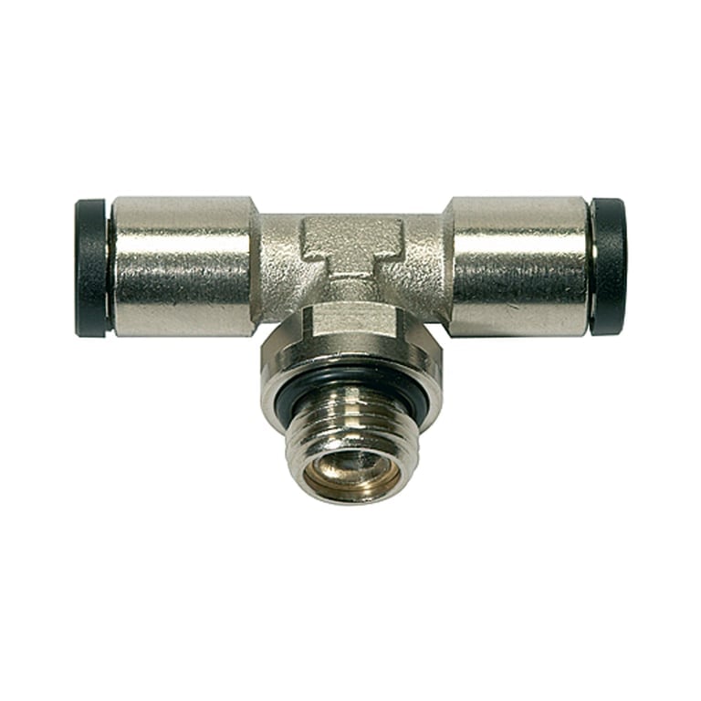 Riegler 108652 T-Steckverschraubung »click-clock«, drehbar, G 1/8 a.,Schlauch-Ø5 - Bild 1