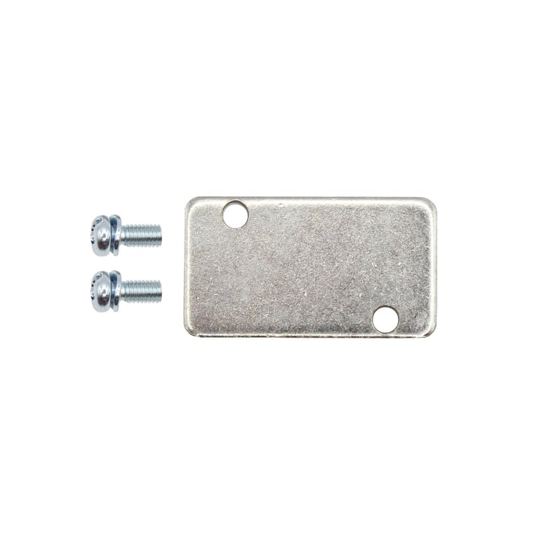 Riegler 116242 Abdeckplatte für Grundplatte für 3/2, Anschluss G 1/4, G 3/8