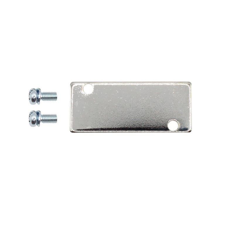 Riegler 116273 Abdeckplatte für Grundplatte, Anschluss M5, G 1/8