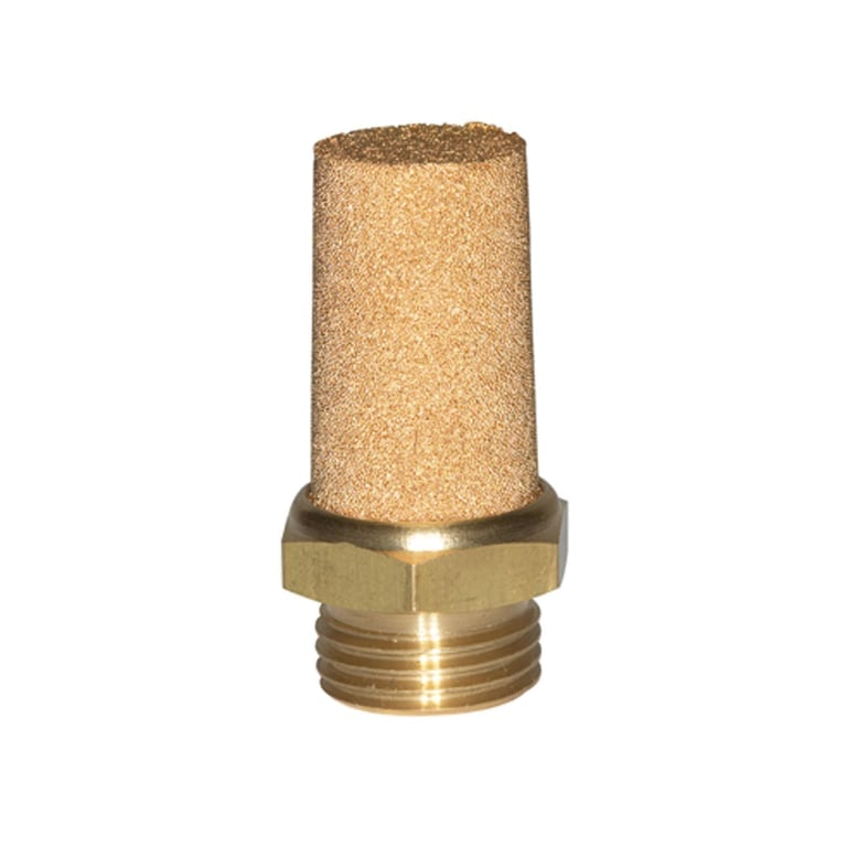 Riegler 116283 Sinterbronce-Schalldämpfer »value line«, Sechskant/Gew. MS, G 1/4 - Bild 1