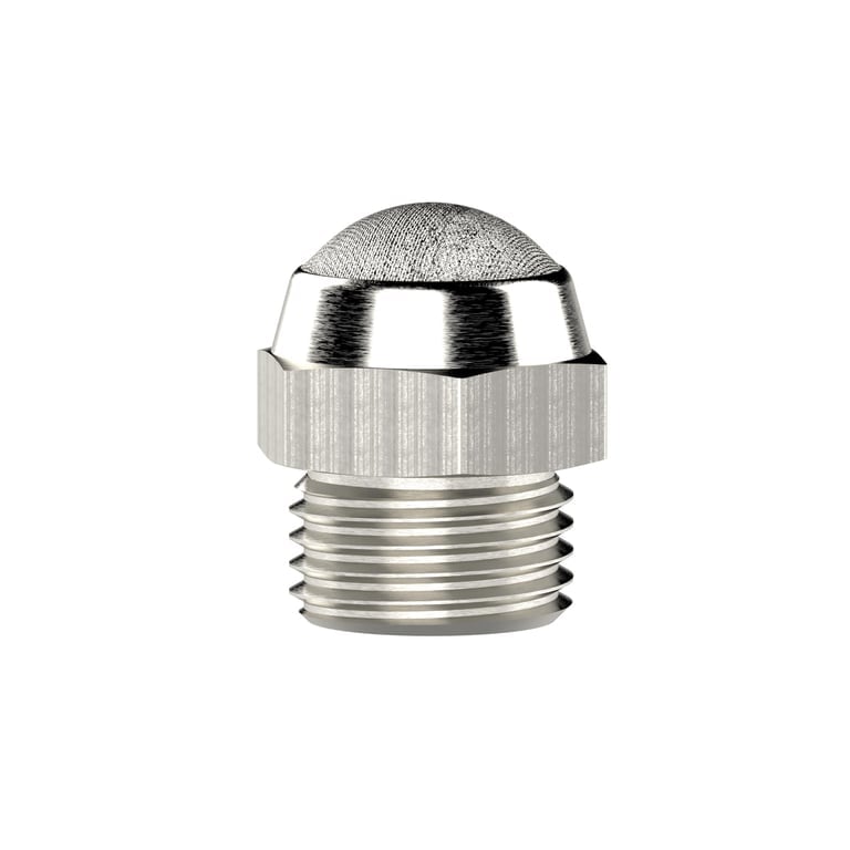 Riegler 156486 Schalldämpfer, Edelstahl, flach, G 1/8, SW 13 - Bild 1