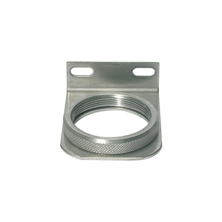 Riegler 101200 Haltewinkel aus Edelstahl 1.4401 mit Mutter M50x1,5