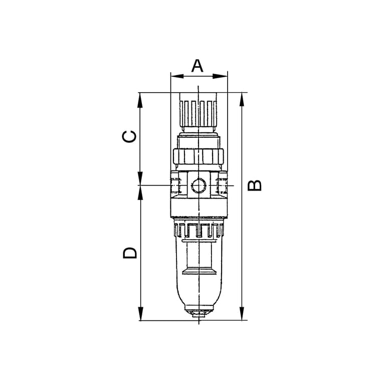 Riegler 100781 Filterregler »Standard-mini«, mit PC-Behälter inkl. Mano., G 1/8 - Bild 2