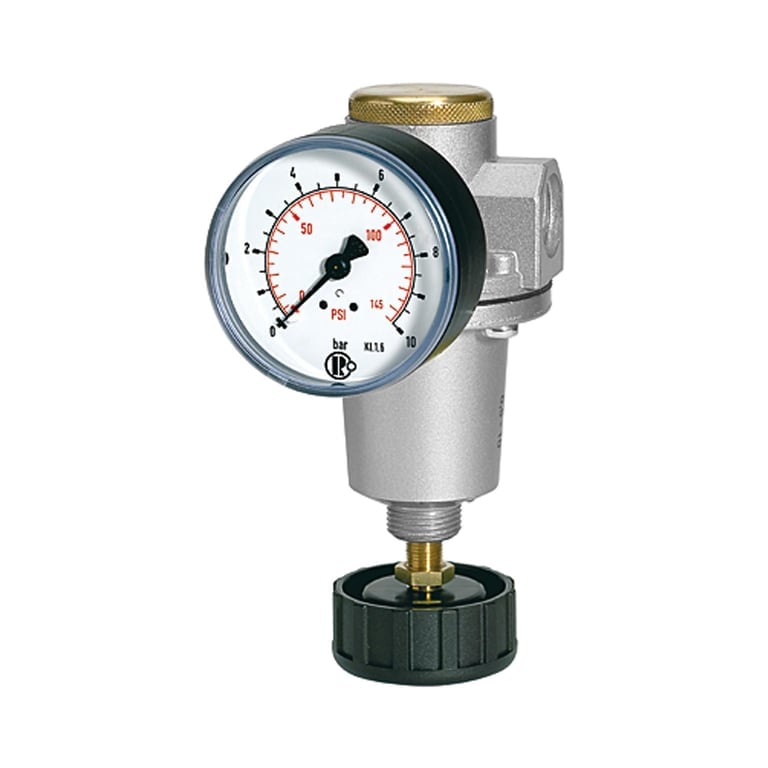 Riegler 100814 Druckregler »Standard«, inkl. Manometer, BG 2, G 1/2, 0,2 - 6 bar - Bild 1