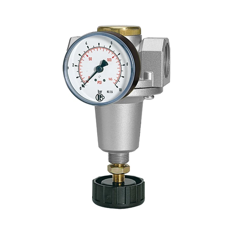 Riegler 100820 Druckregler »Standard«, inkl. Manometer, BG 3, G 3/4, 0,5-16 bar - Bild 1
