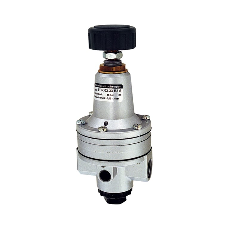 Riegler 101236 Präzisionsdruckregler o. Mano, G 3/8, 0,05-3 bar, hoher Durchfl. - Bild 1