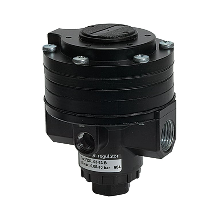 Riegler 101258 Präzisionsdruckregler, pneum. ferngesteuert, G 1/2, 0,05 - 7 bar - Bild 1