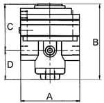 Riegler 101258 Präzisionsdruckregler, pneum. ferngesteuert, G 1/2, 0,05 - 7 bar - Bild 2
