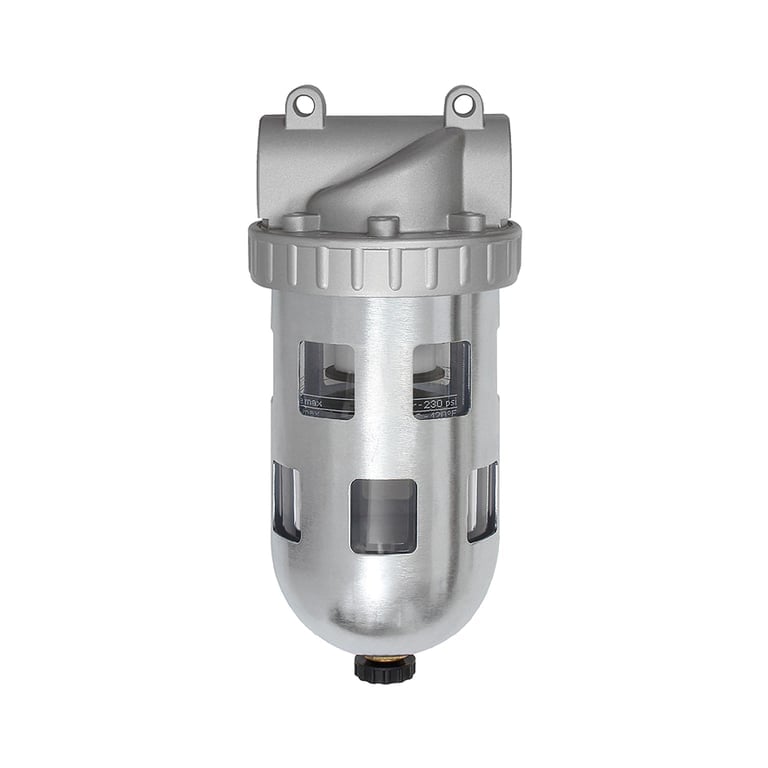 Riegler 100968 Filter »Standard«, PC-Behälter und Schutzkorb, 5 µm, BG 3, G 1 - Bild 1