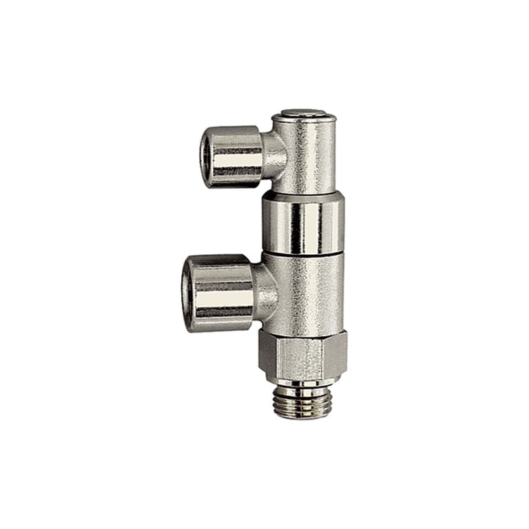 Riegler 107063 Stoppventil pneumatisch betätigt, G 3/8, G 3/8 i., G 1/8 i. - Bild 1