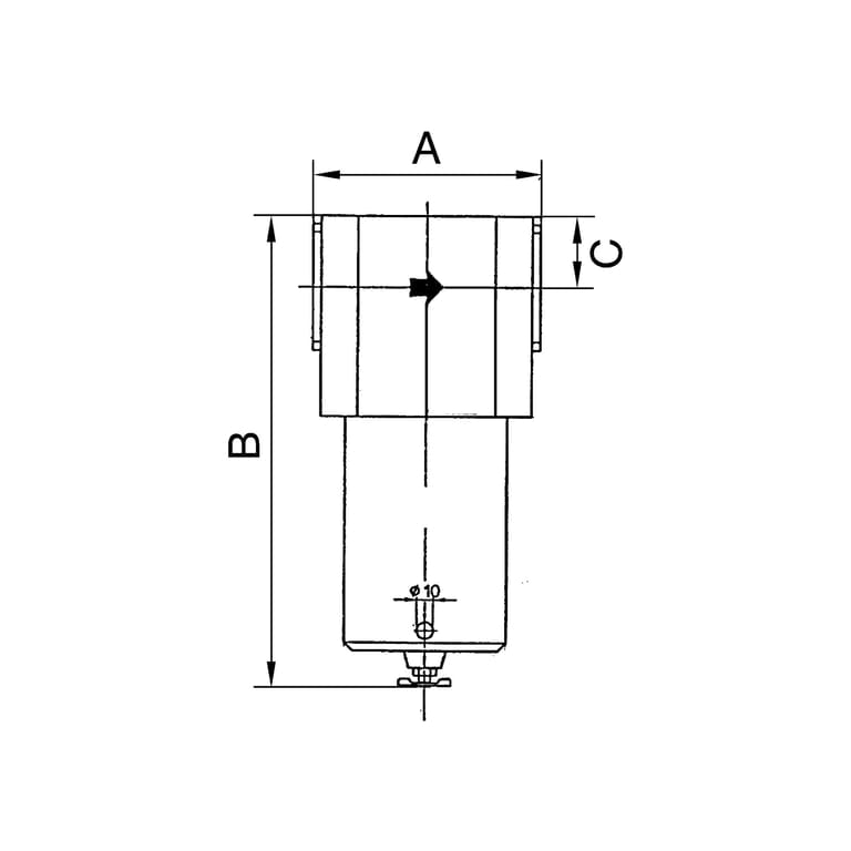 Riegler 101161 Filter für hohe Drücke bis 40 bar, mit Handablassventil, G 1/2 - Bild 4