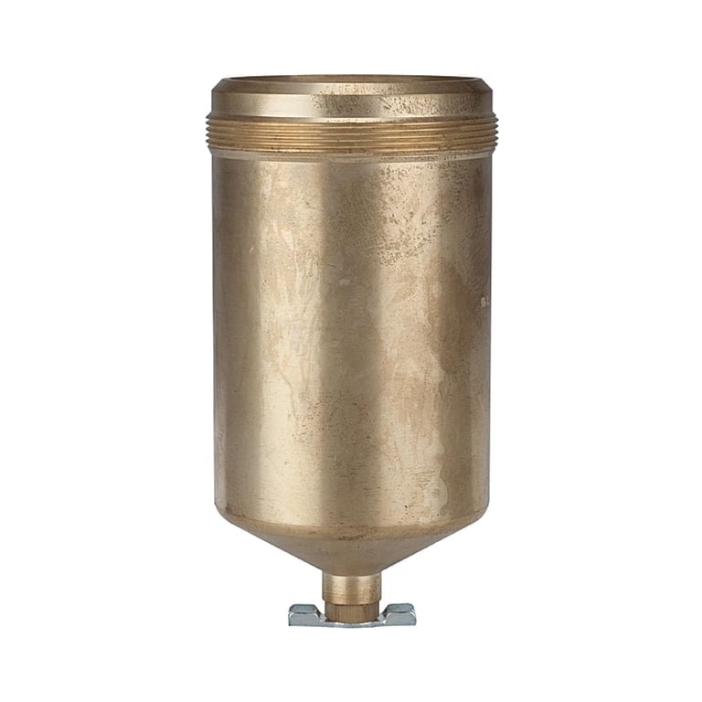 Riegler 101169 Metallbehälter komplett, mit Handablassventil
