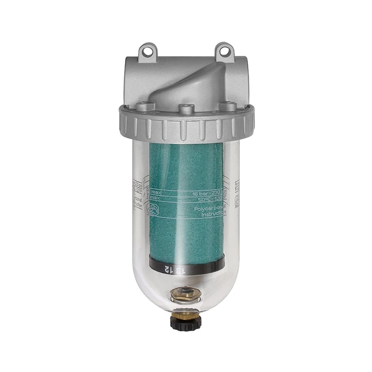 Riegler 100989 Spezialfilter »Standard«, mit PC-Behälter, 0,01 µm, BG 1, G 3/8 - Bild 1