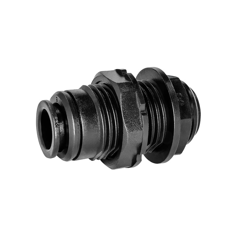 Riegler 135974 Schottverschraubung POM, G 1/2, für Schlauch-Außen-Ø 10 mm - Bild 1