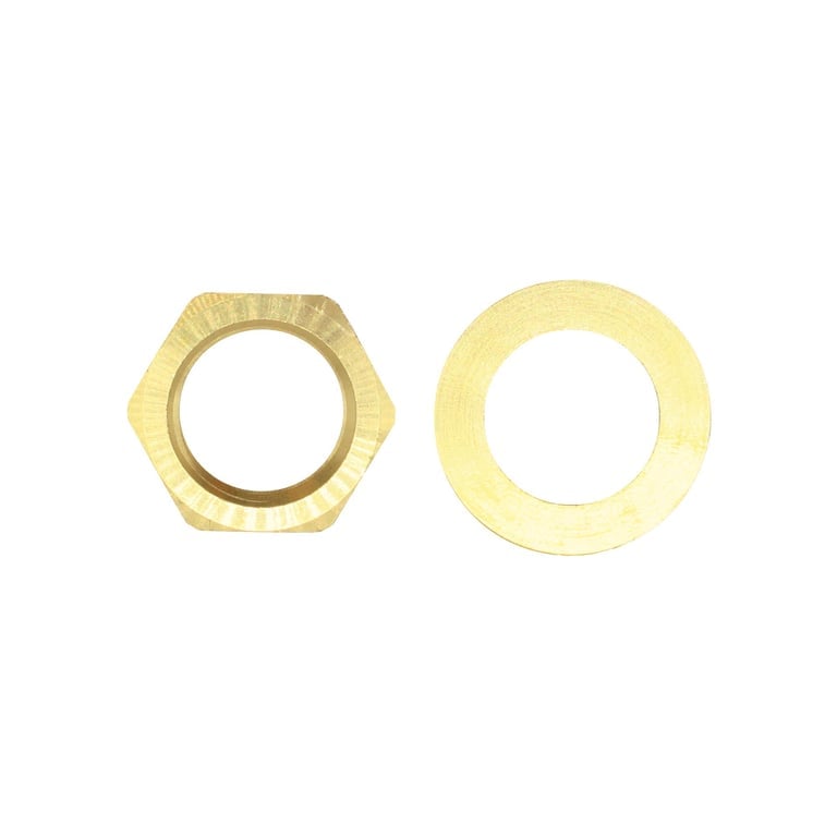 Riegler 100831 Mutter M20x1,5 und Scheibe, für Serie »Standard«