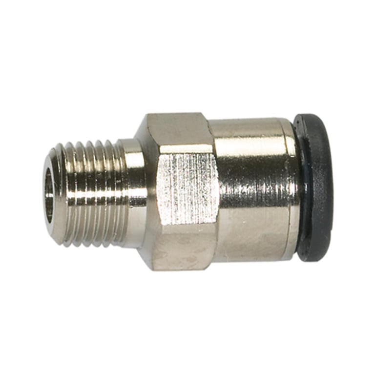 Riegler 108592 Gerade Steckverschraubung »click-clock«, R 3/8 a., Schlauch-Ø 12 - Bild 1