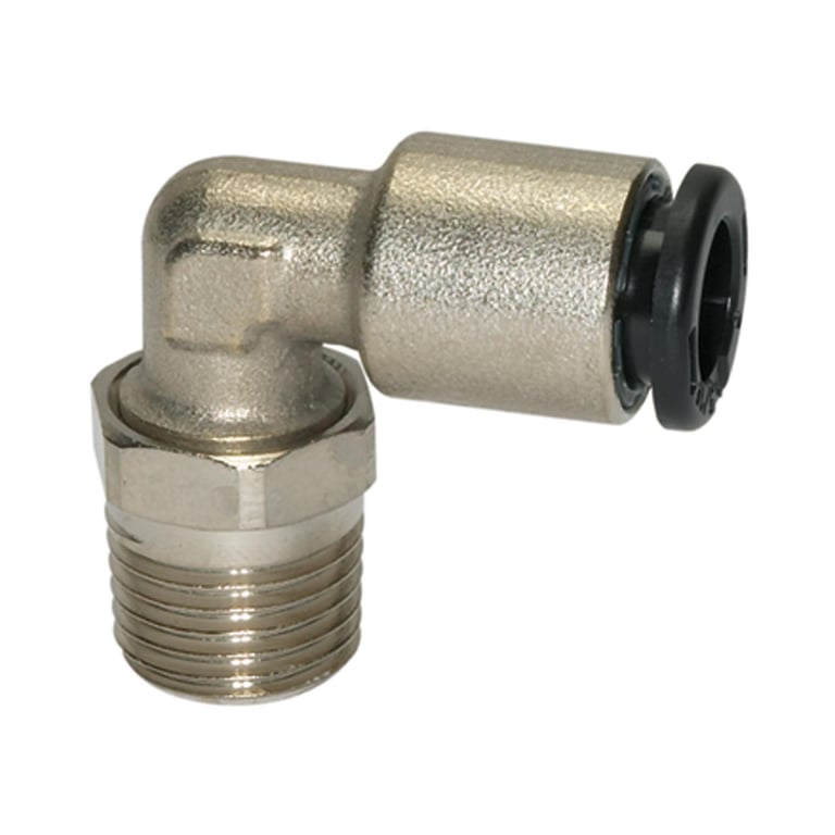 Riegler 108613 L-Steckverschraubung »click-clock«, drehbar, R 1/8 außen, Ø 4 mm - Bild 1