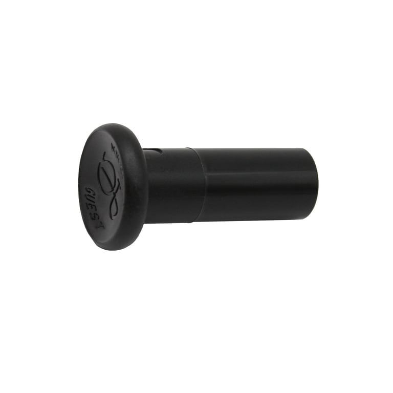 Riegler 110357 Verschlussstopfen POM, Stutzen 28 mm, Farbe schwarz - Bild 1