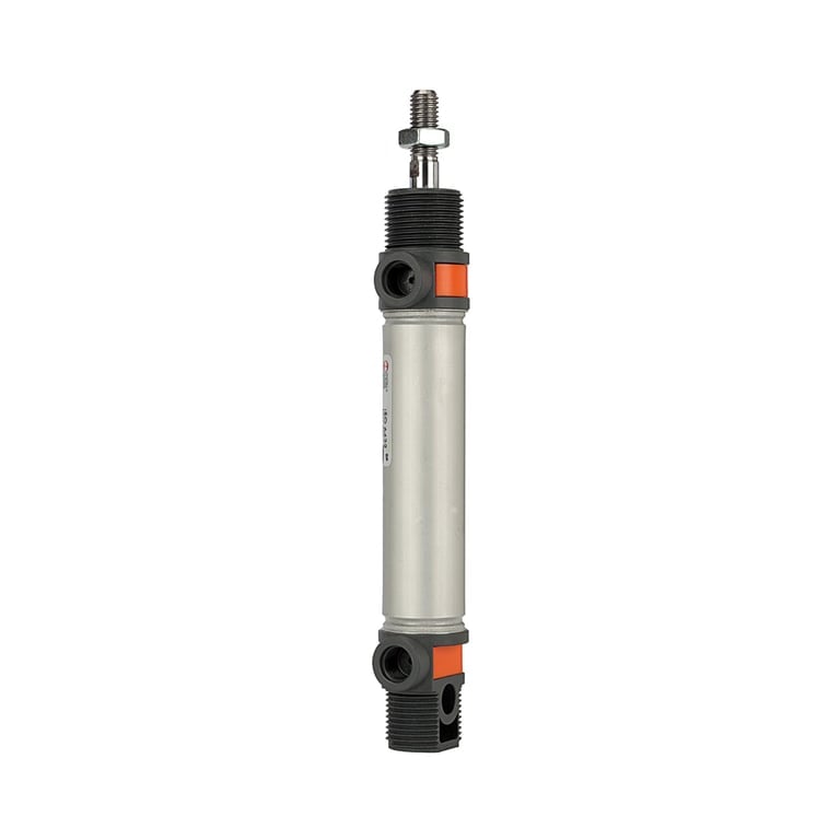 Riegler 105705 Rundzylinder TP doppeltwirkend, Magnet, Kolben-Ø 16, Hub 80, M5 - Bild 1