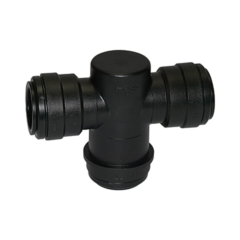 Riegler 114065 Wasserabscheider, »speedfit«, für Rohr Außen-ø 22 mm, POM - Bild 1