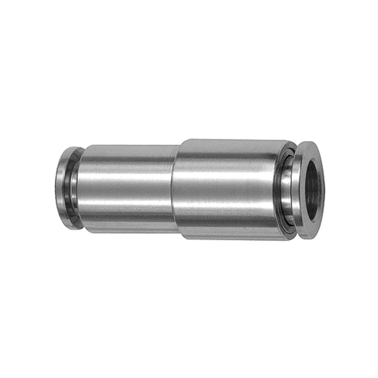 Riegler 135253 Gerade Steckverbindung, red., für Schlauch-Ø 14/12, ES1.4404 - Bild 1