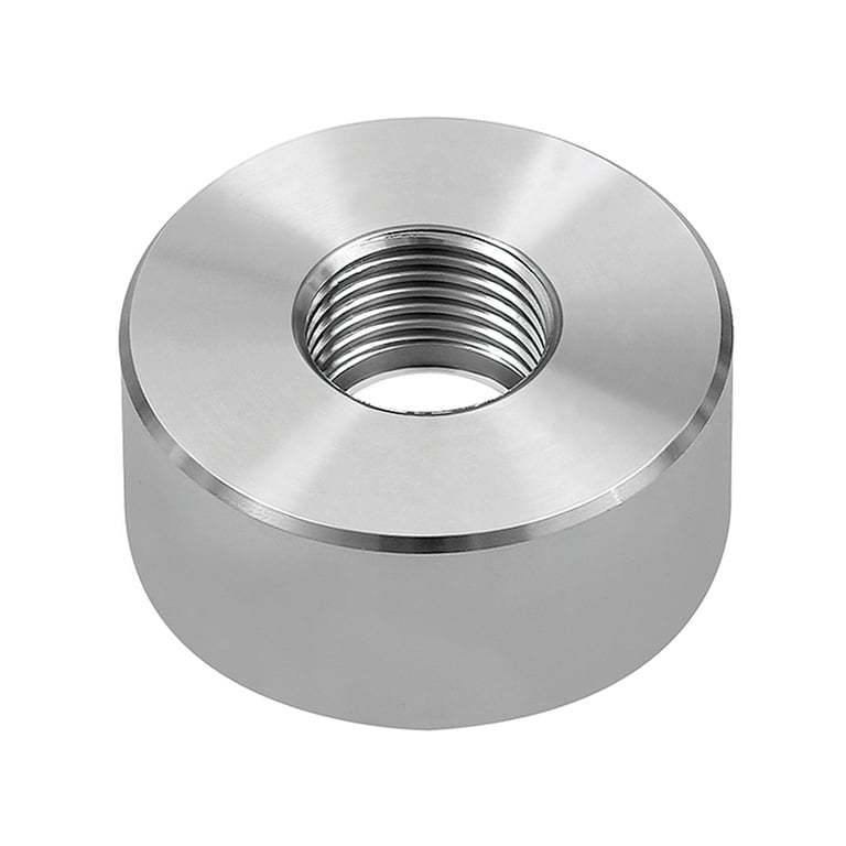Riegler 102725 Einschweißstutzen, für Druckmessumformer, G 1, Edelstahl 1.4571