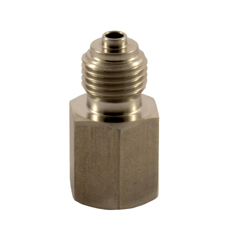 Riegler 133873 Vorschaltfilter für Mano, G 1/4 IG, G 1/4 AG, 200 µm, ES 1.4571