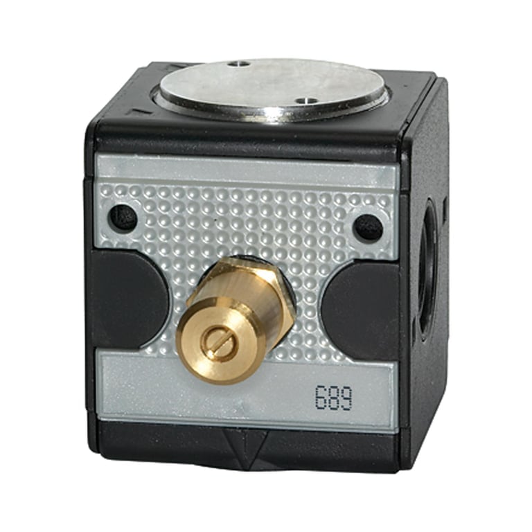 Riegler 100627 Anfahrventil »multifix«, mit einstellbarer Drossel, BG 3, G 1/2 - Bild 1