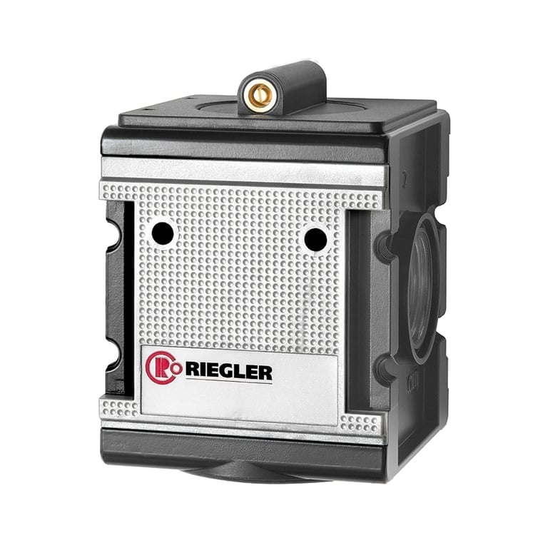 Riegler 133143 Anfahrventil »multifix«, mit einstellbarer Drossel, BG 4, G 3/4 - Bild 1