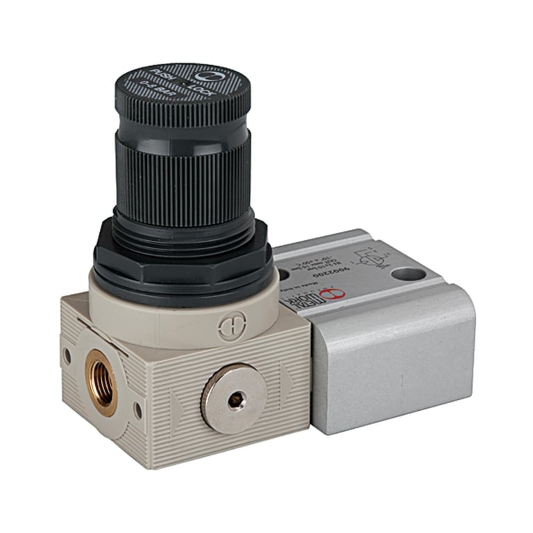 Riegler 101537 Reglereinheit (Regler+Adapter+Befestigungsteile) für Booster G1/8