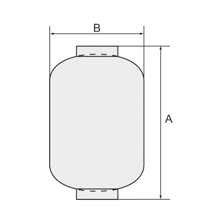 Riegler 101540 Druckluftbehälter 2,5 Liter, 2 x G 1/2 IG - Bild 2