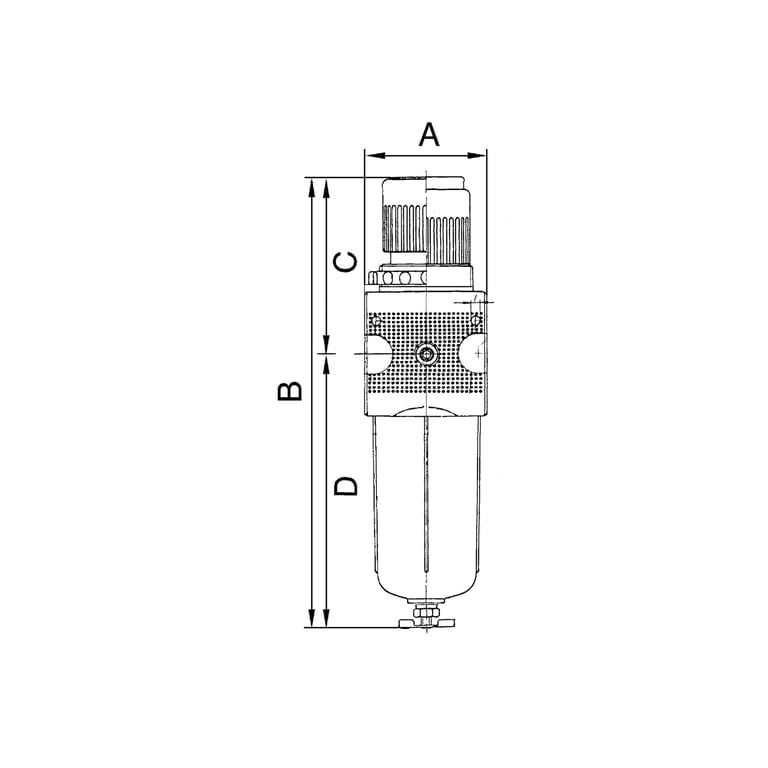 Riegler 100473 Filterregler »multifix«, PC-Behälter, BG 1, G 3/8, 0,2-6 bar, HA - Bild 4