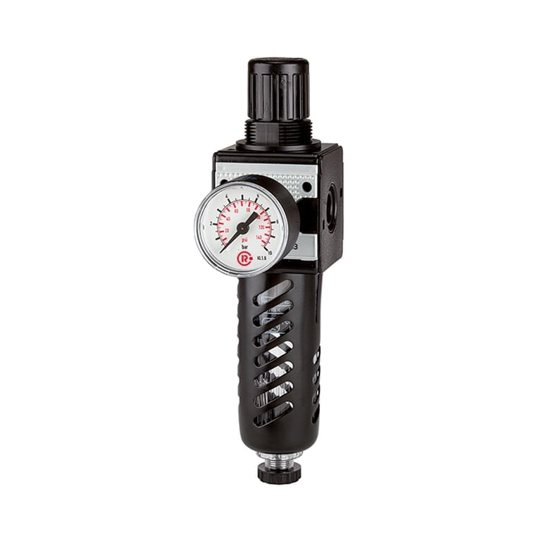 Riegler 100491 Filterregler »multifix«, mit PC-Behälter, Schutzkorb, BG 3, G 3/4 - Bild 1