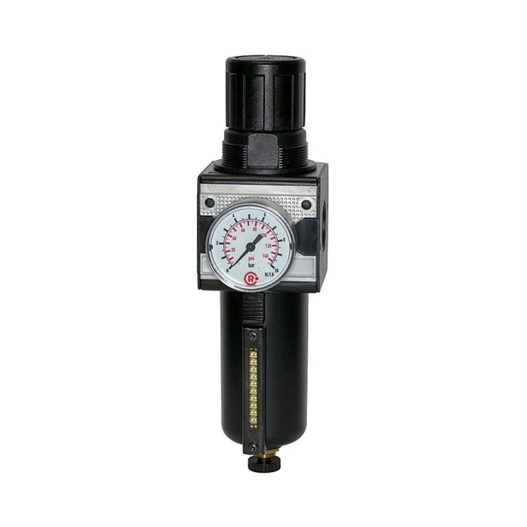 Riegler 100494 Filterregler »multifix«, Metallbehälter u. Sichtrohr, BG 1, G 3/8 - Bild 1