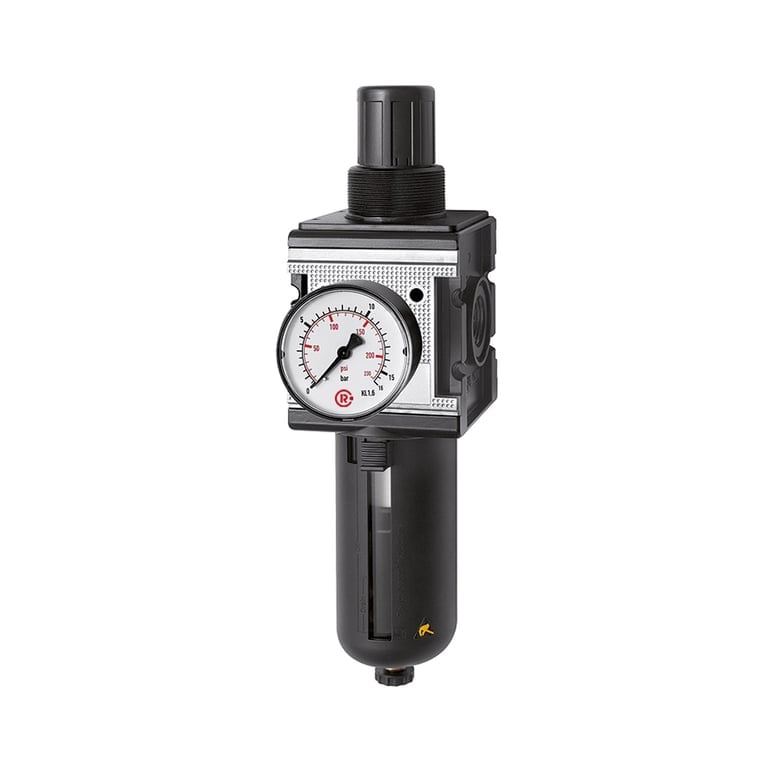 Riegler 133108 Filterregler »multifix«, mit PC-Behälter, Schutzkorb, BG 4, G 1 - Bild 1