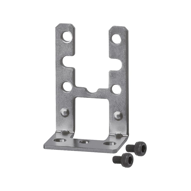 Riegler 133384 Befestigungswinkel aus Metall, waagrecht, für Digital-Manometer