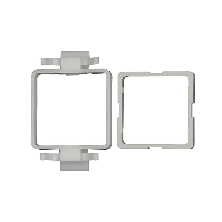 Riegler 133386 Einbaurahmen aus Kunststoff, passend für Digital-Manometer