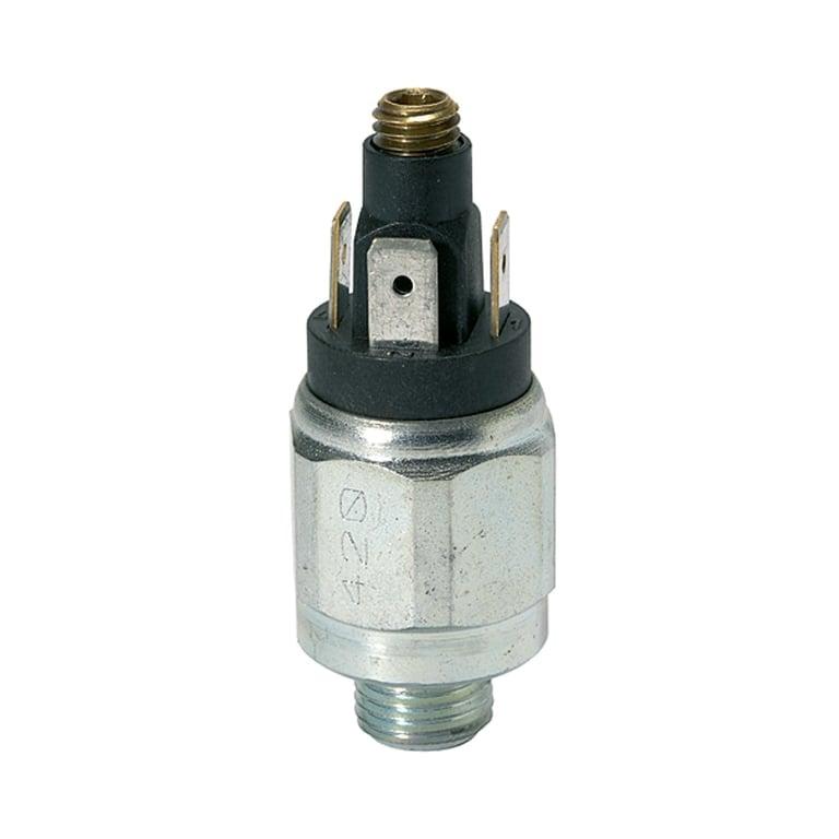 Riegler 103012 Druckschalter, Wechselkontakt, Stahl ver., 42 V, G 1/4, 0,5-2 bar - Bild 1